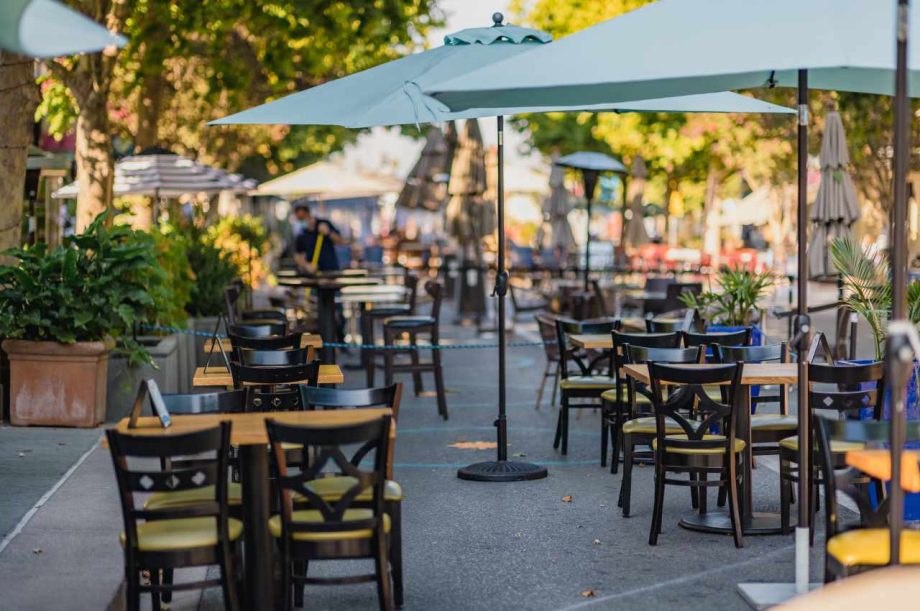 photo of restaurant a3 planning use outside